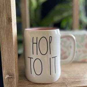 Rae Dunn hop to it mug